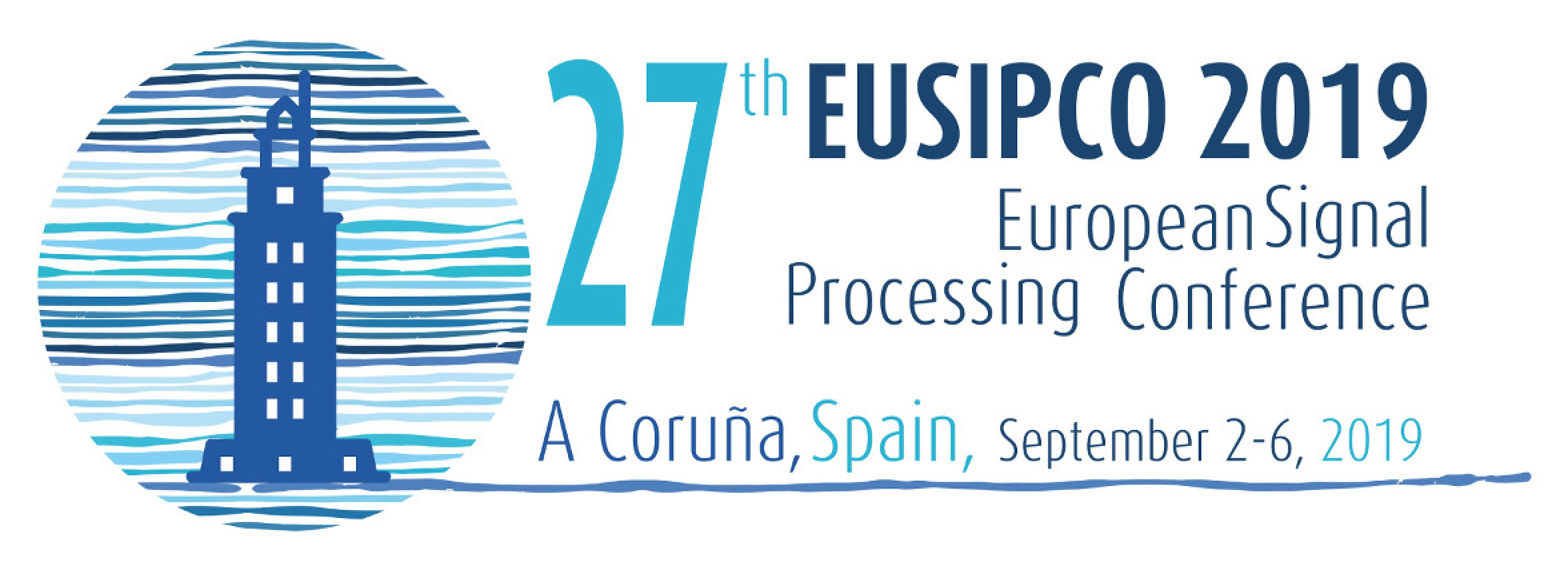 Logo for 2019 27th European Signal Processing Conference (EUSIPCO) EUSIPCO 2019
